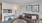 Styled apartment living room